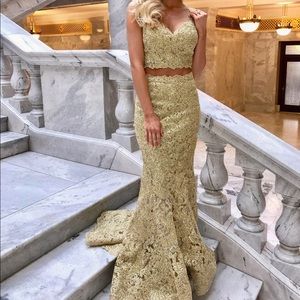 Sherri Hill Prom Dress - 2 piece